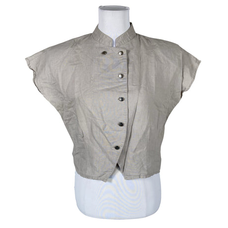 Unisex Stockmann - Lühikeste käistega pluus, suurus 38 - Hall ()