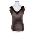 Unisex SisterS point - Trikotaažist topp, suurus 34 - Pruun ()