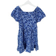 Unisex Lindex - Trikotaažist kleit, suurus 122 - 128 - Sinine ()