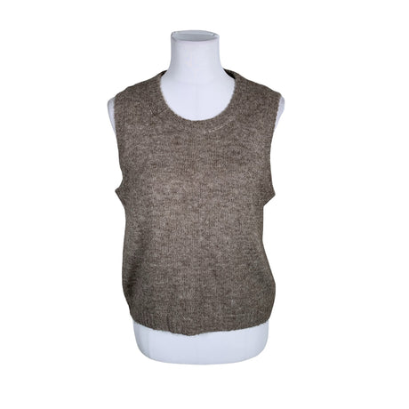 Unisex Part two - Kootud vest, suurus 38 - Pruun ()