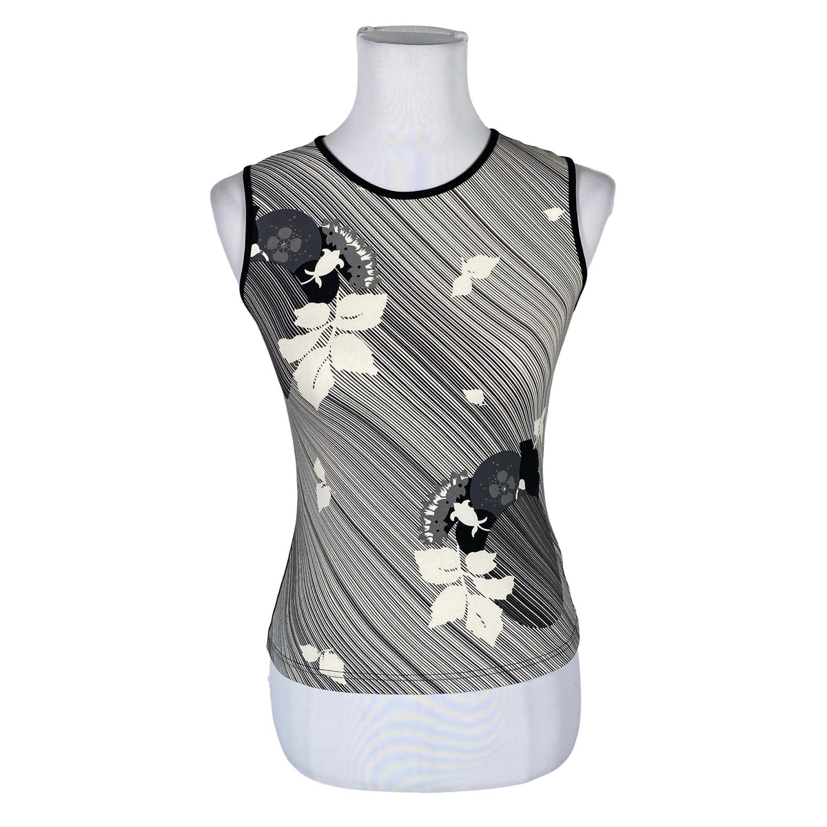 Unisex InWear - Trikotaažist topp, suurus 36 - Must (1)