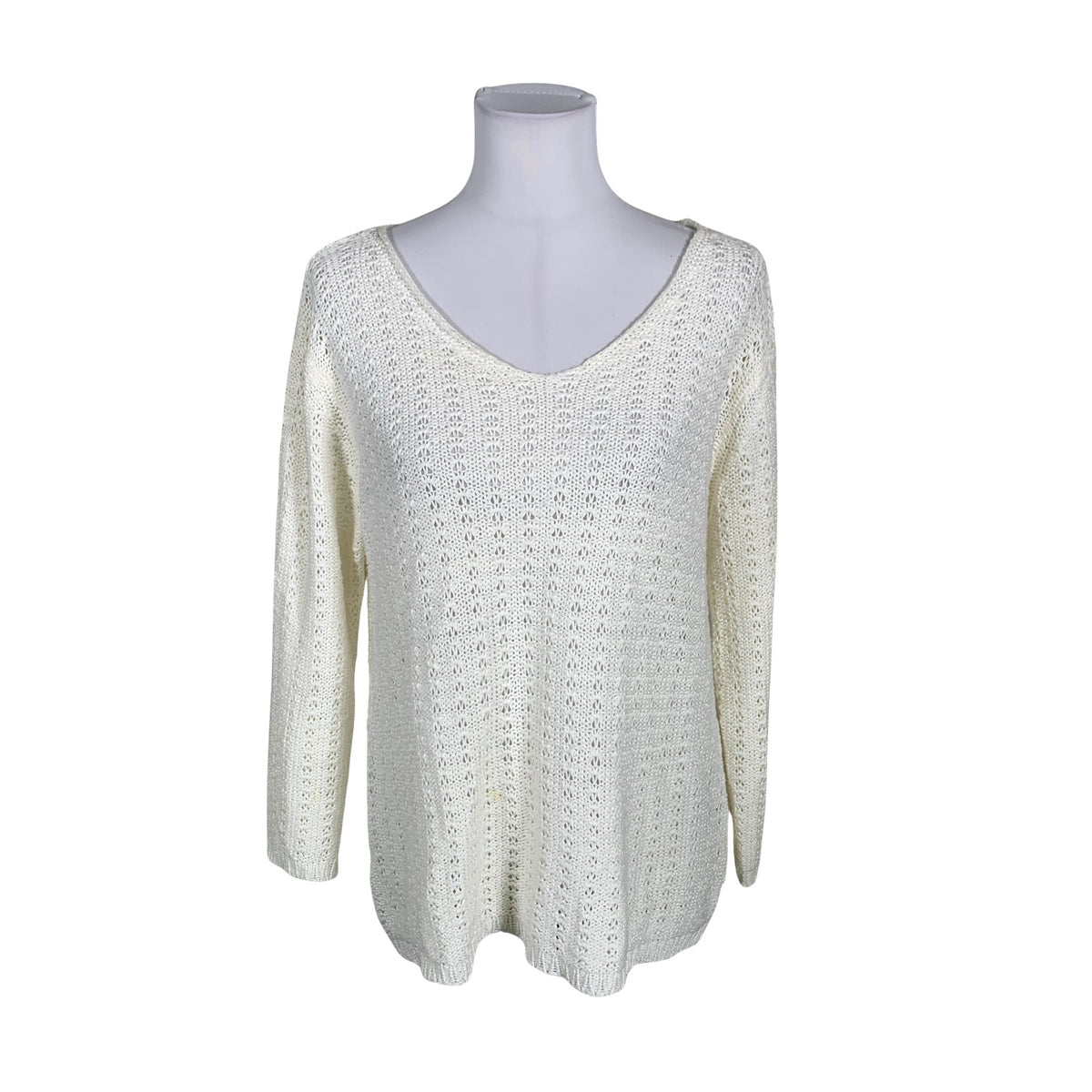 Unisex Your Face - Kampsun, suurus 38 - Valge (1)