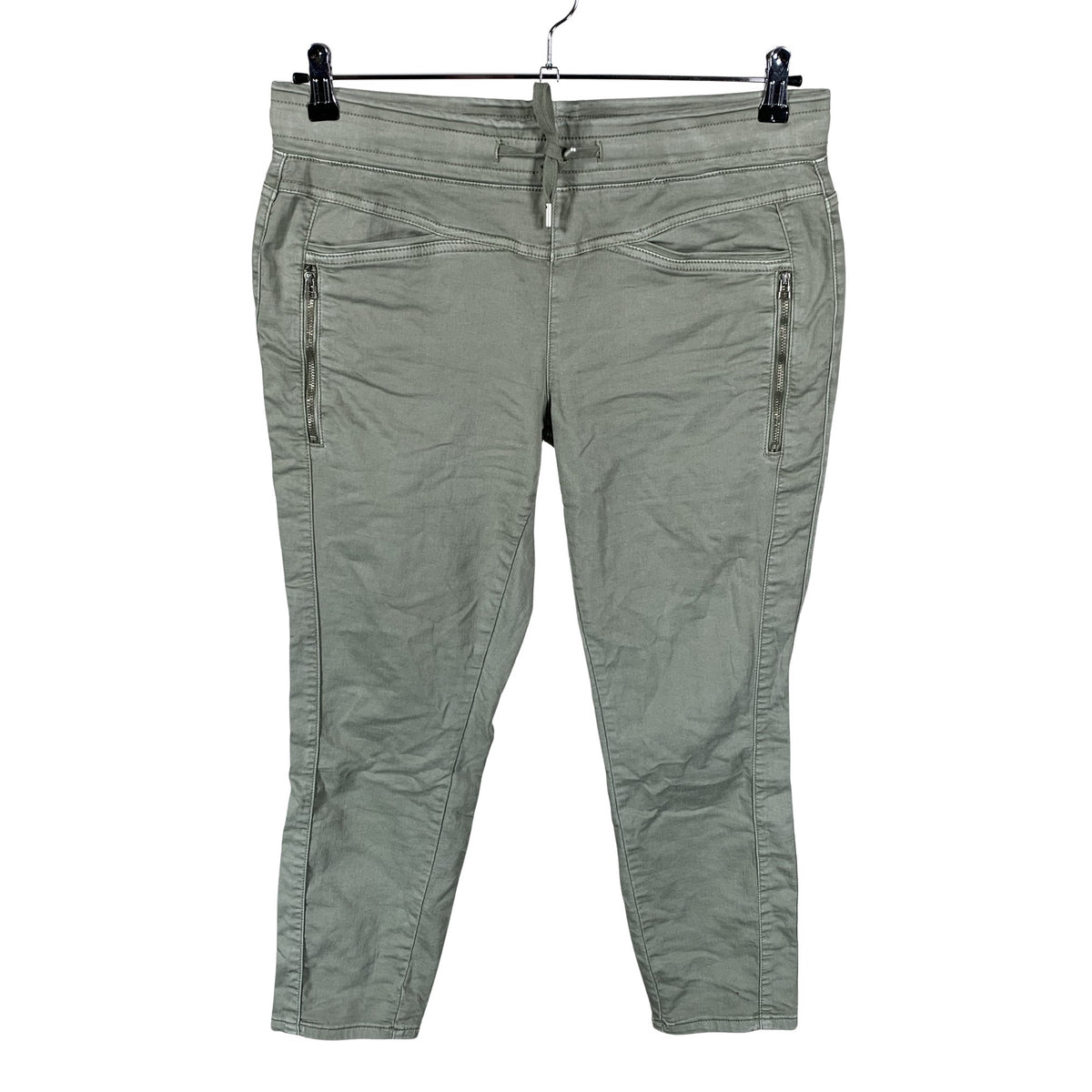 Unisex Red Button - Mittevenivad püksid, suurus 40 - Roheline (1)