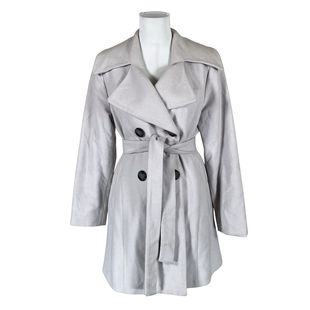 Unisex Ril's - Villane mantel, suurus 40 - Hall (1)