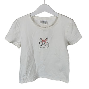 Unisex Lindex - T-särk, suurus 134 - 140 - Valge (1)
