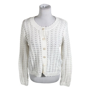 Unisex Holly & Whyte by Lindex - Kardigan, suurus 38 - Valge (1)