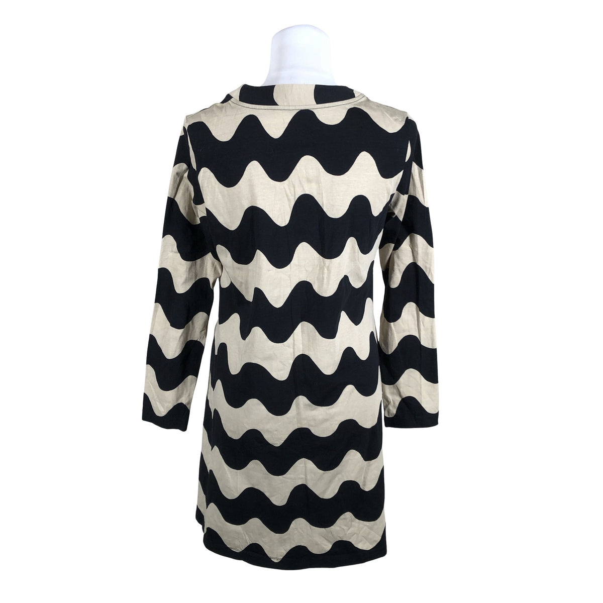 Unisex Marimekko - Trikotaažist tuunika, suurus 36 - Must (2)