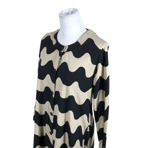Unisex Marimekko - Trikotaažist tuunika, suurus 36 - Must (3)