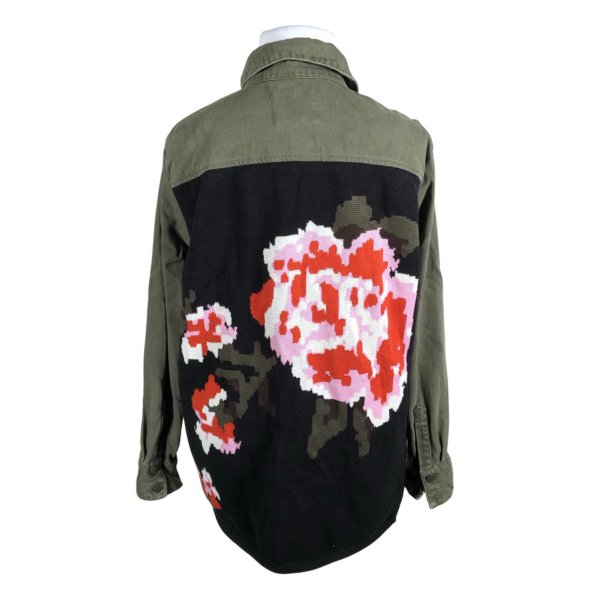 Unisex Anthropologie - Õhuke jope, suurus 42 - Roheline (2)