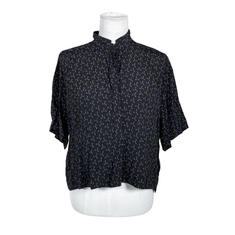 Unisex &Other Stories - Lühikeste käistega pluus, suurus 34 - Must ()