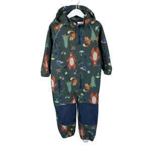 Unisex Name It - Softshell kombinesoon, suurus 92 - 98 - Roheline (1)