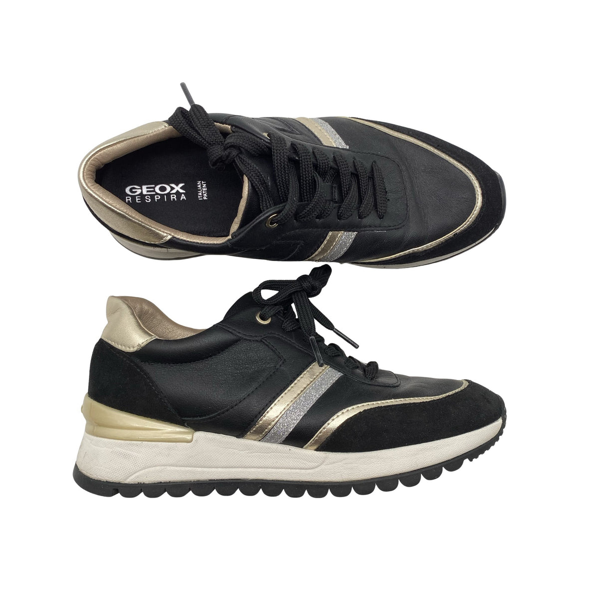 Unisex Geox - Tennised, suurus 38 - Must (1)