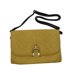 Unisex Nina & Lucy - Käekott, suurus Midi - Kollane (1)