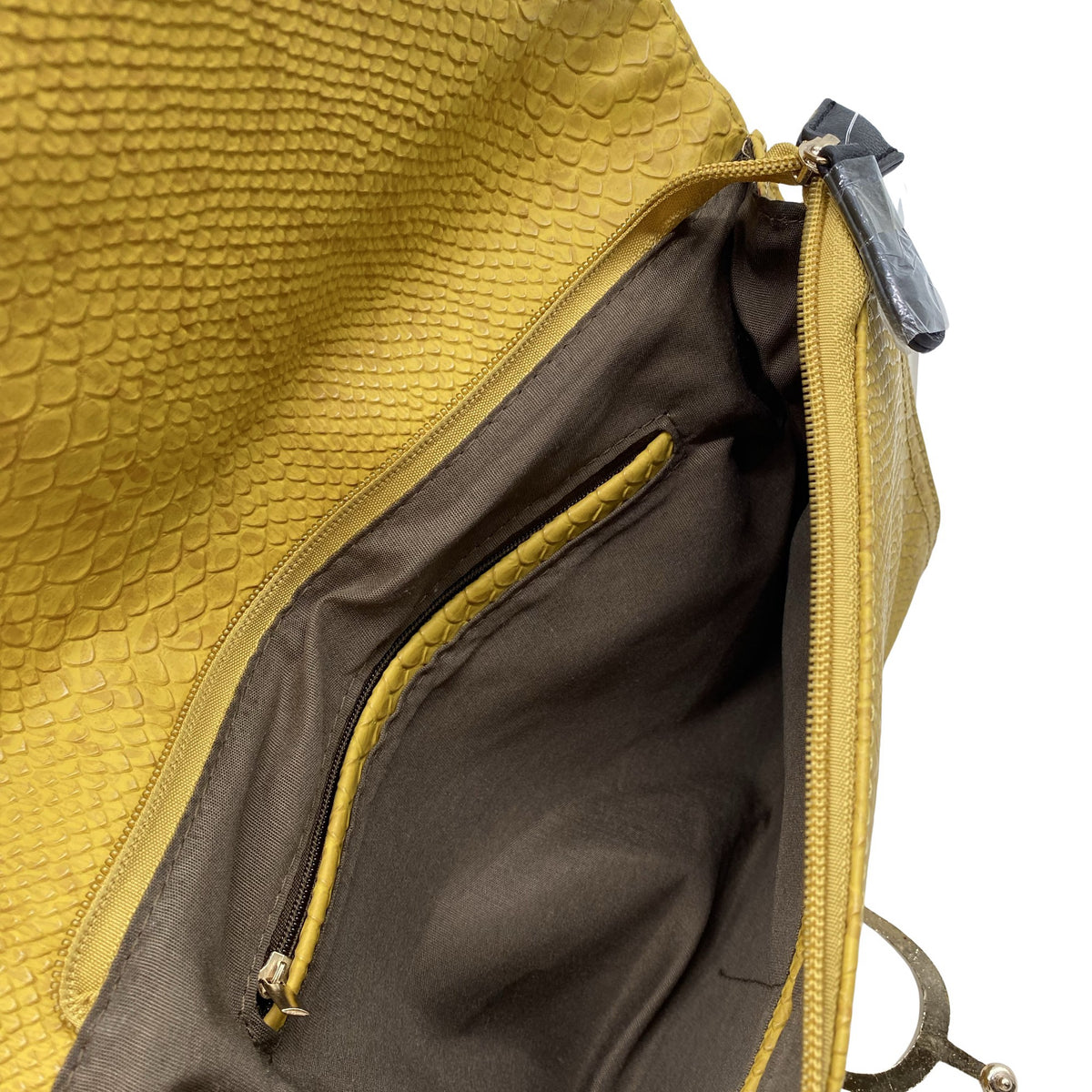Unisex Nina & Lucy - Käekott, suurus Midi - Kollane (3)