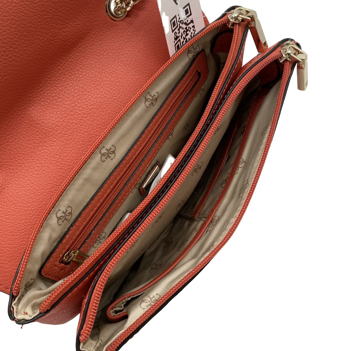 Unisex Guess - Õlakott, suurus Mini - Oranž (2)