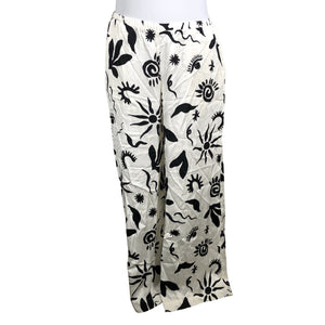 Unisex Lindex - Õhukesed püksid, suurus 46 - Looduslik valge (1)