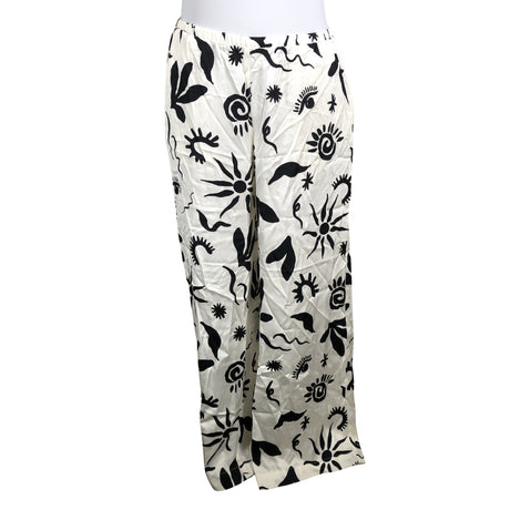 Unisex Lindex - Õhukesed püksid, suurus 46 - Looduslik valge ()
