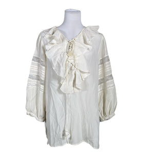 Unisex Laltramoda - Pluus, suurus 40 - Valge (1)