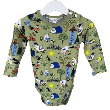 Unisex Moomin by Martinex - Bodi, suurus 74 - 80 - Roheline ()