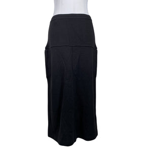 Unisex Sonia Rykiel - Kootud seelik, suurus 38 - Must (3)