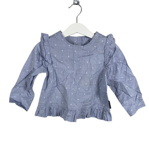 Unisex Polarn O. Pyret - Pluus, suurus 86 - 92 - Helesinine (1)