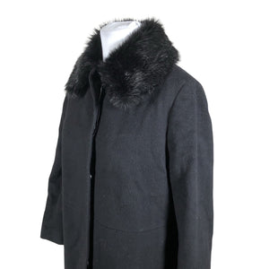 Unisex John Lewis - Villane mantel, suurus 42 - Must (3)
