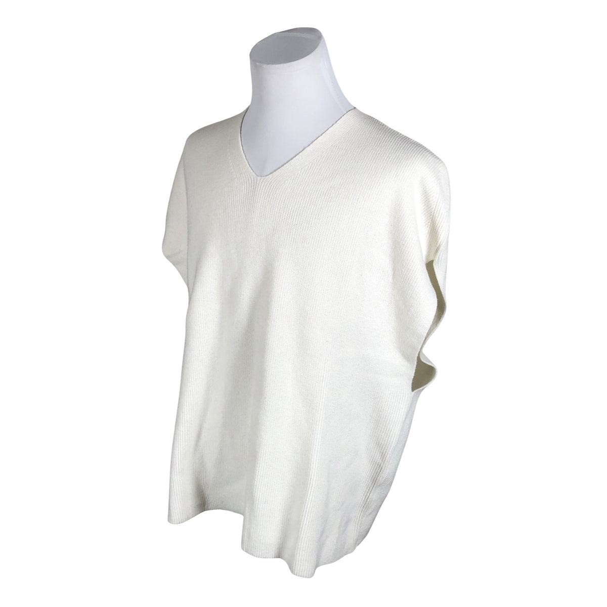 Unisex William De Faye - Kootud vest, suurus 40 - Valge (3)