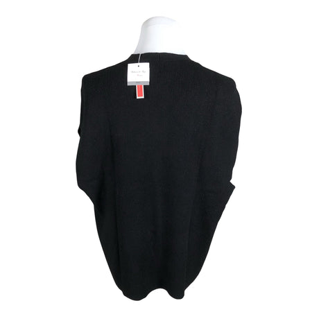 Unisex William De Faye - Kootud vest, suurus L - Must (2)