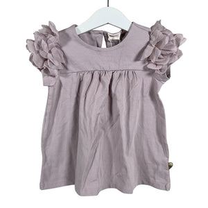 Unisex POMPdeLUX - Lühikeste käistega pluus, suurus 86 - 92 - Heleroosa (1)