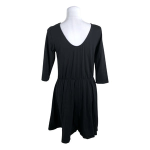 Unisex NOSH - Trikotaažist kleit, suurus 38 - Must (2)