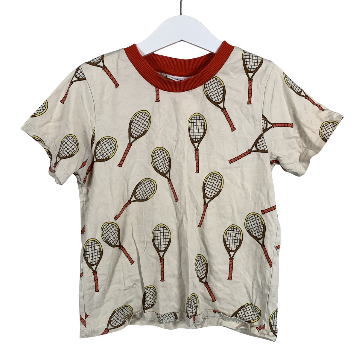 Unisex Mini Rodini - T-särk, suurus 116 - 122 - Beige (1)