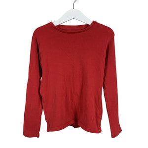 Unisex Bogi - Trikotaažist pluus, suurus 116 - 122 - Punane (1)