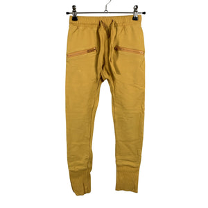 Unisex Metsola - Dressikangast püksid, suurus 116 - 122 - Kollane (1)