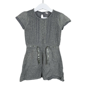 Unisex Esprit - Kootud kleit, suurus 86 - 92 - Hall (1)