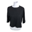 Unisex Nanso - Trikotaažist pluus, suurus 36 - Must ()