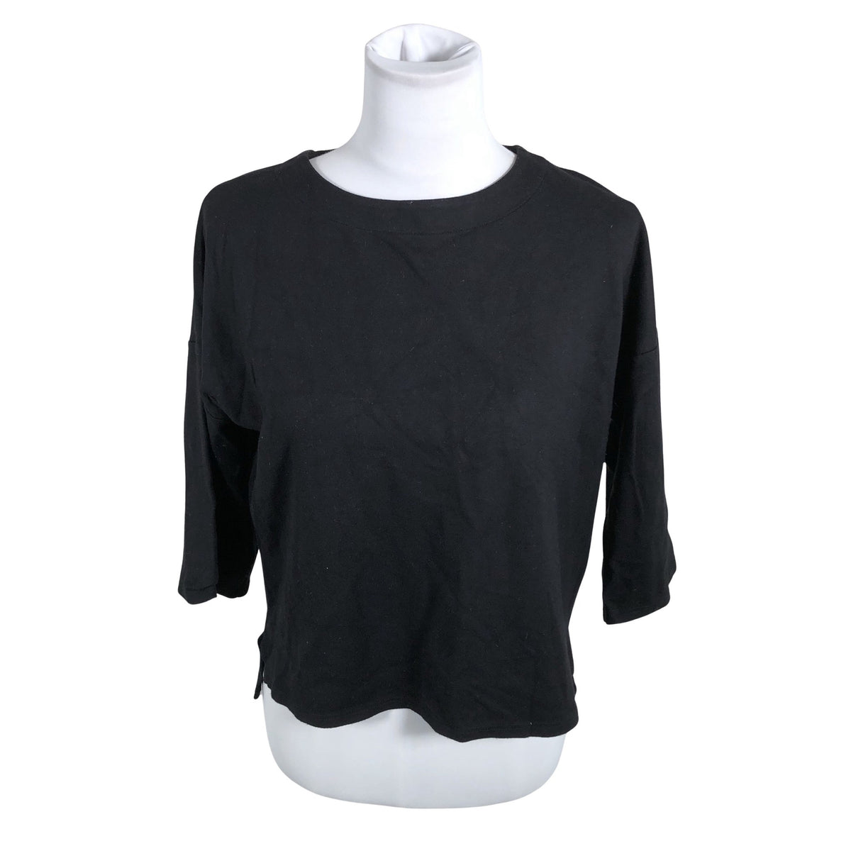 Unisex Nanso - Trikotaažist pluus, suurus 36 - Must (1)
