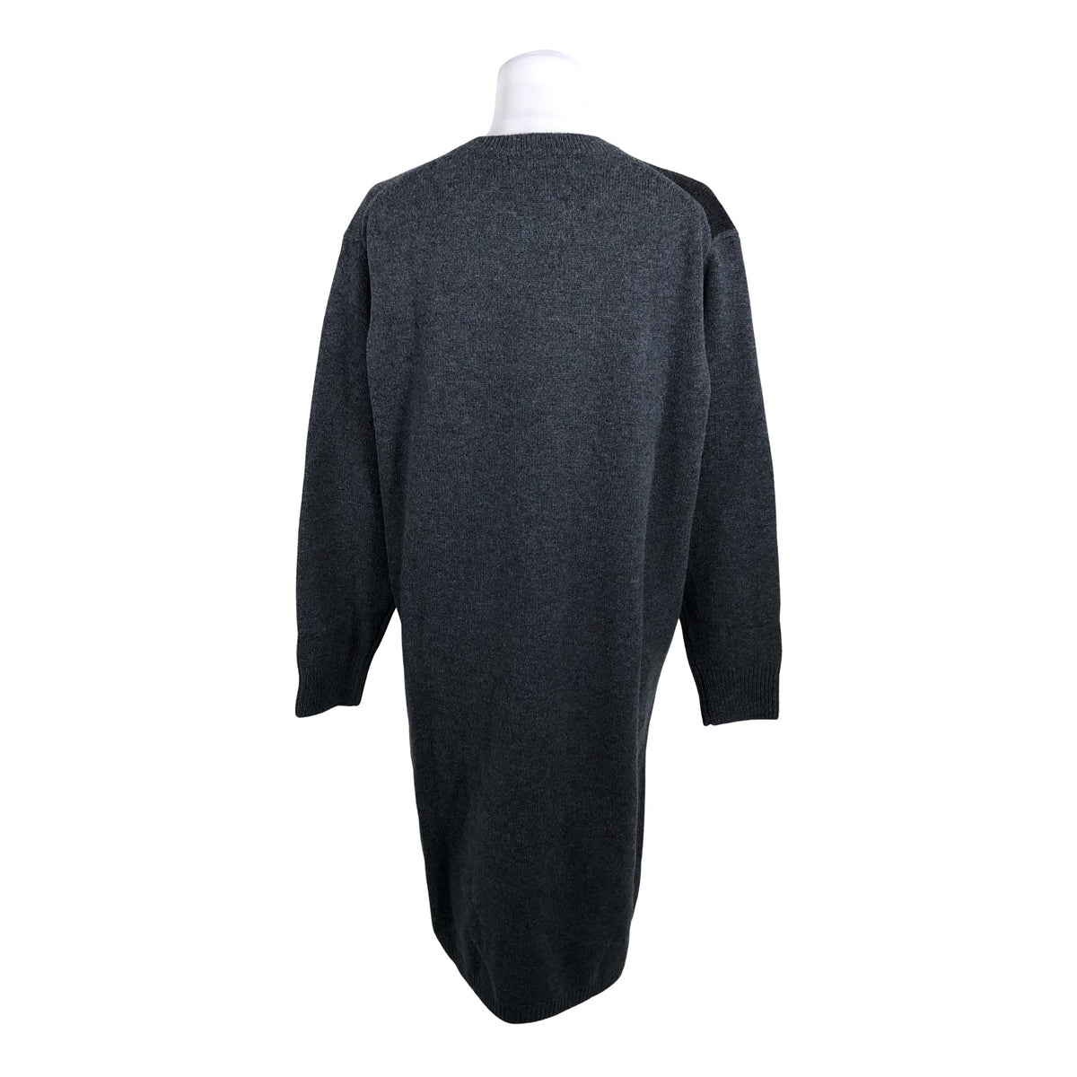 Unisex Uniqlo - Kootud kleit, suurus 40 - Hall (2)