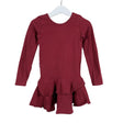 Unisex Gugguu - Trikotaažist kleit, suurus 98 - 104 - Veinipunane ()