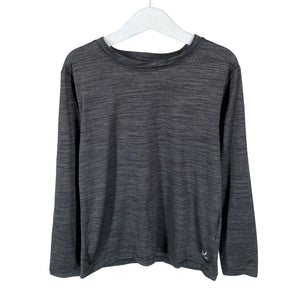 Unisex Soc - Spordisärk, pikad käised, suurus 134 - 140 - Hall (1)
