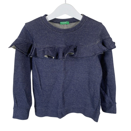 Unisex Benetton - Dressikangast pluus, suurus 104 - 110 - Sinine ()