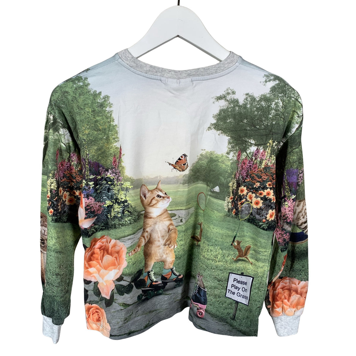 Unisex Molo Kids - Trikotaažist pluus, suurus 146 - 152 - Hall (2)
