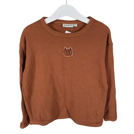 Unisex Minories - Trikotaažist pluus, suurus 110 - 116 - Pruun ()