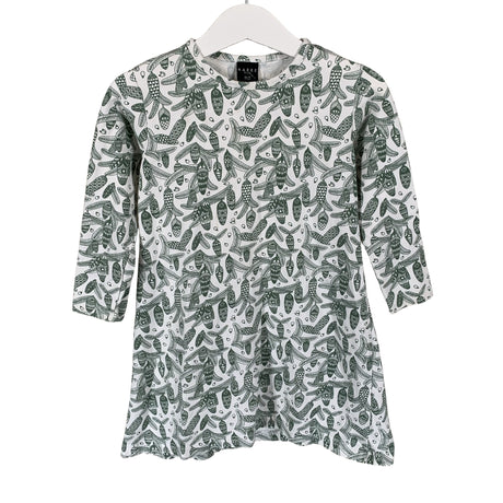 Unisex Aarrelabel - Trikotaažist kleit, suurus 86 - 92 - Valge ()