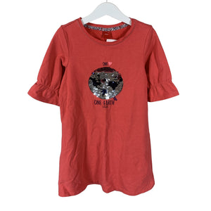 Unisex s.Oliver - Dressikangast kleit, suurus 122 - 128 - Punane (1)