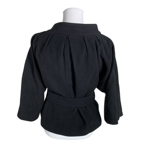 Unisex Tara Jarmon - Villane mantel, suurus 40 - Must (2)