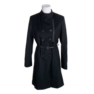 Unisex InWear - Villane mantel, suurus 36 - Must (1)