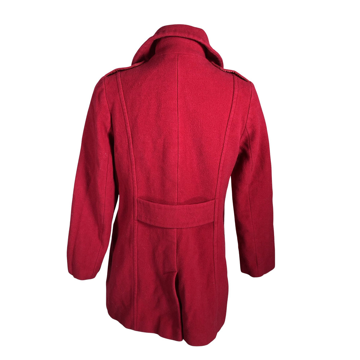 Unisex Christian Berg - Villane mantel, suurus 40 - Punane (2)