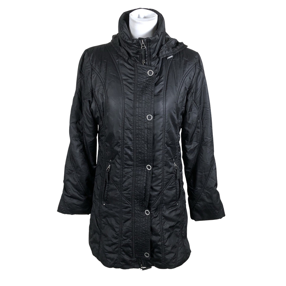 Unisex Luhta - Õhem talvejope, suurus 40 - Must (1)