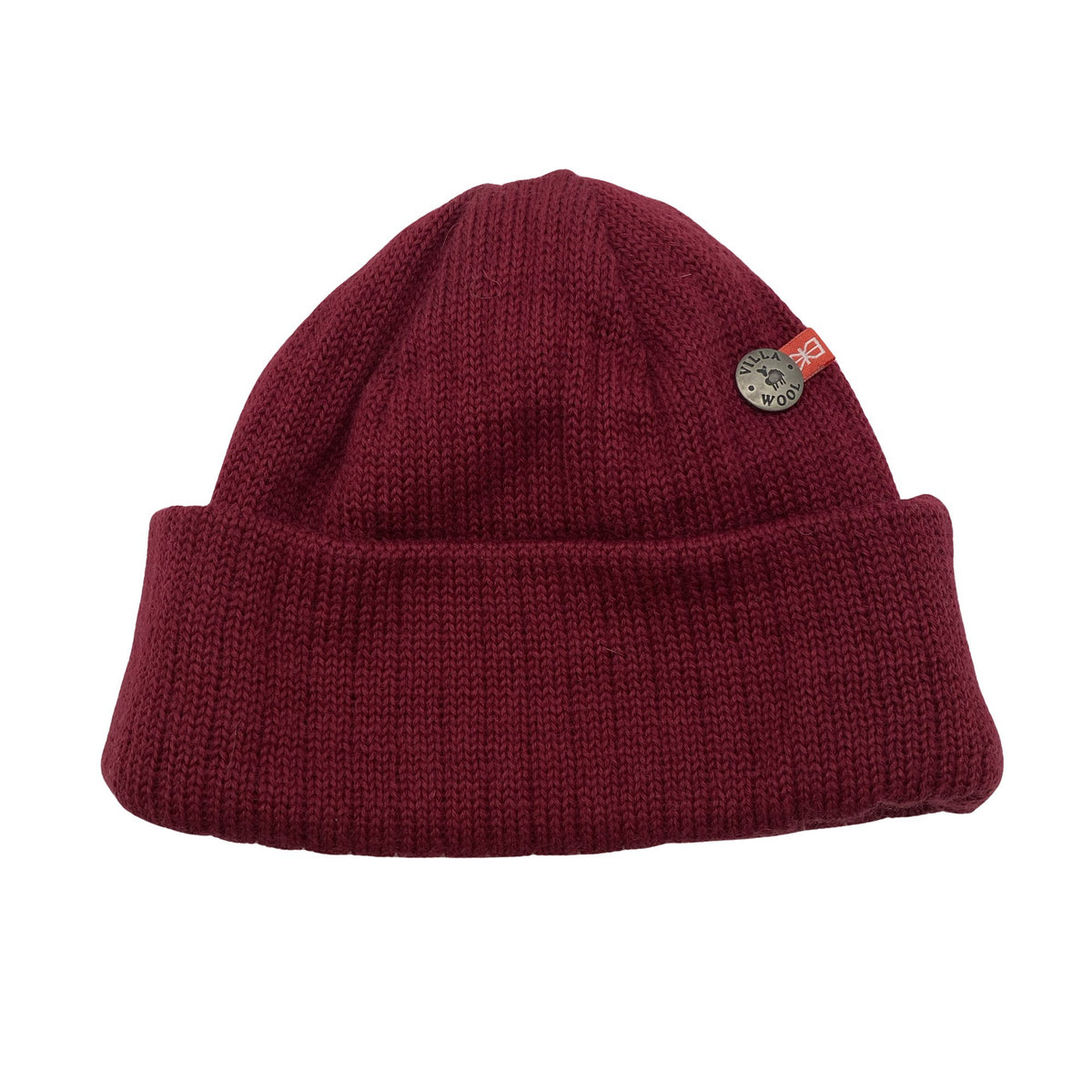 Unisex Villawool - Talvemüts, suurus 54 - 56 cm - Veinipunane (1)