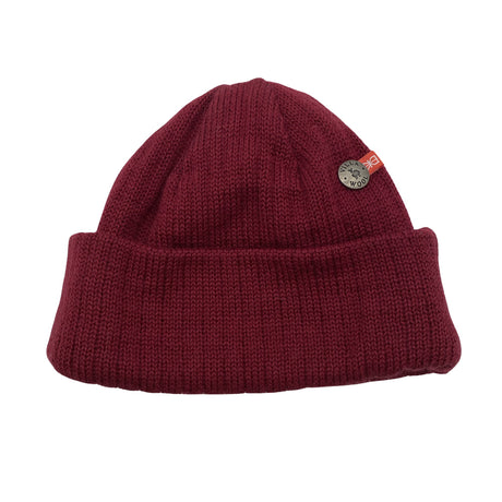 Unisex Villawool - Talvemüts, suurus 54 - 56 cm - Veinipunane ()